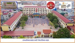Chuông báo giờ trường học tại Hà Nội