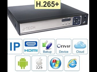 Đầu ghi hình J-TECH HD6216 ( H.265+)