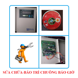Sửa chữa, bảo dưỡng bảo trì Chuông báo giờ trường học