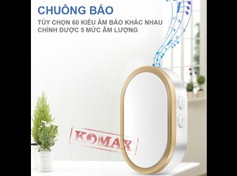 Chuông cửa không dây lẻ cao cấp B66