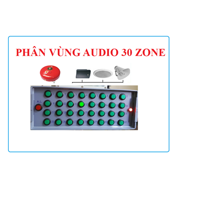 Bộ phân/chọn vùng Audio Controller 30 Vùng